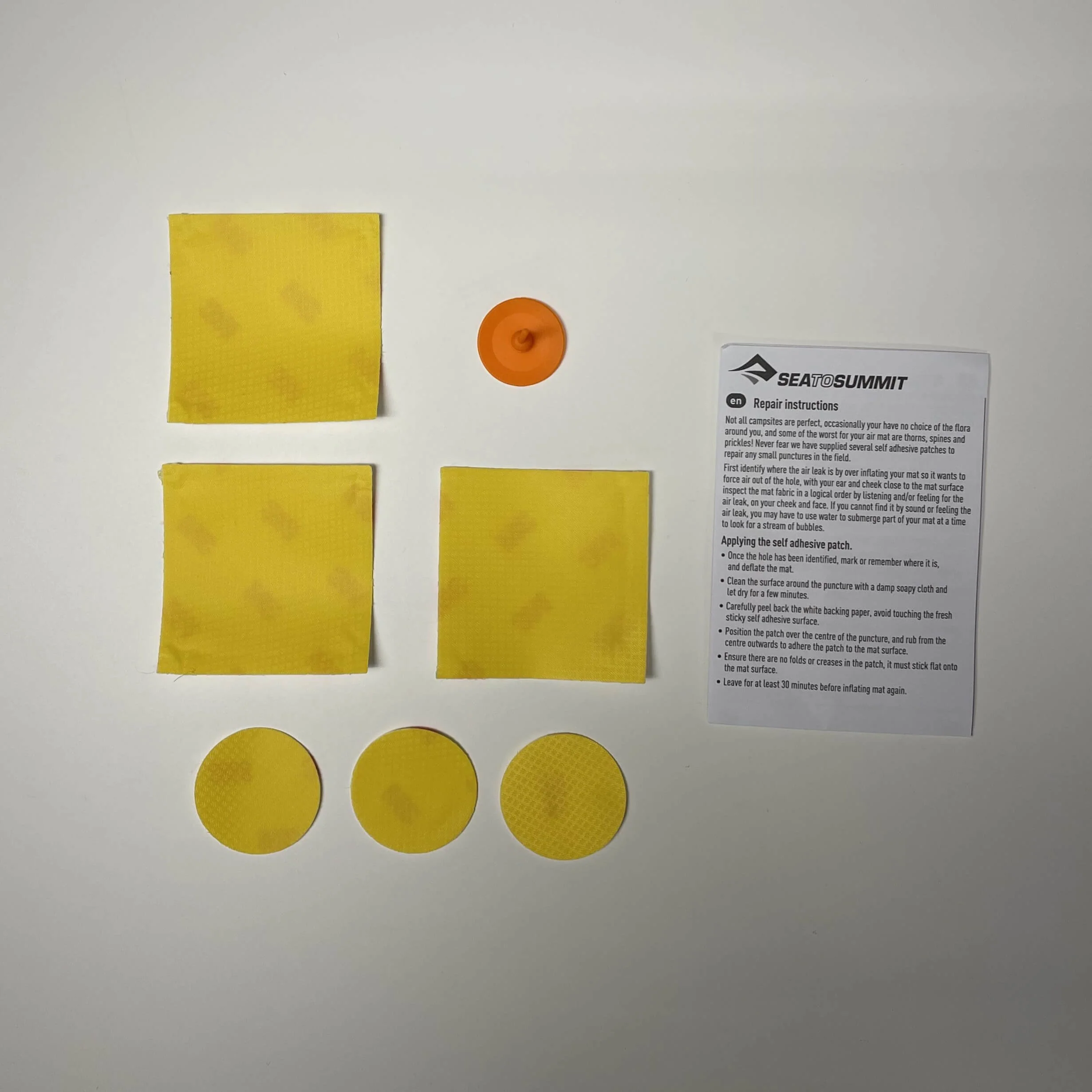Air Sprung Cell Mat Repair Kit - Image 4