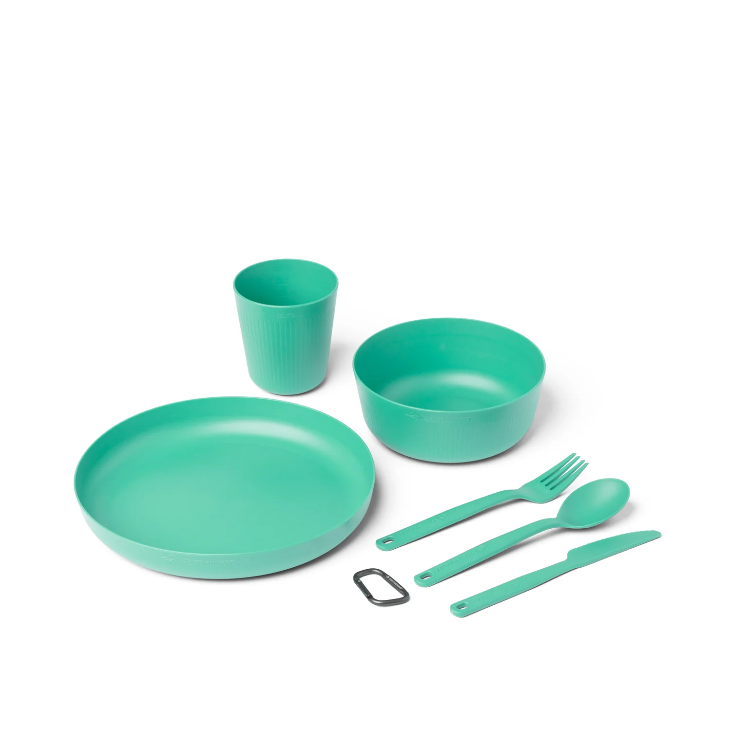 Camp Dinnerware Set with Mesh Sack - [6 Piece] - Image 3