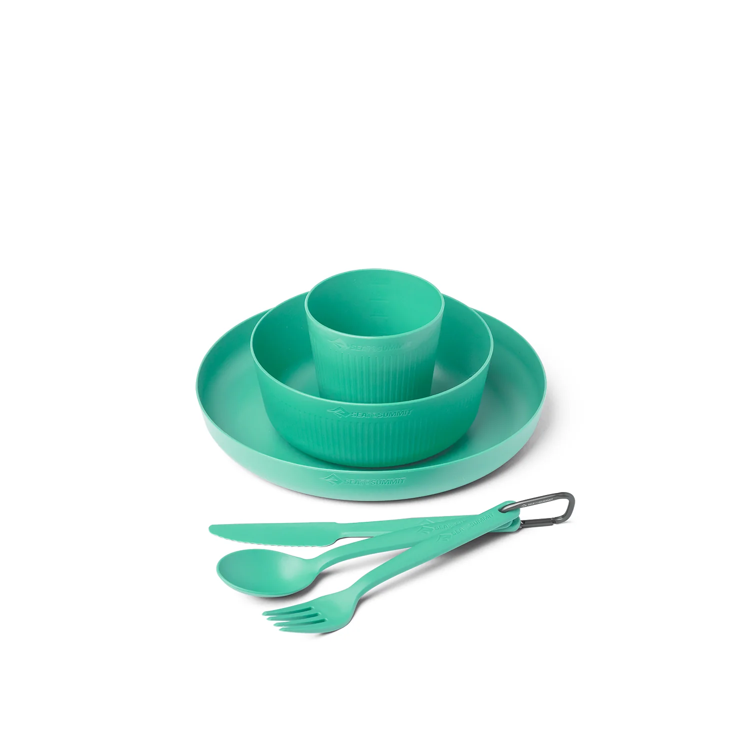 Camp Dinnerware Set with Mesh Sack - [6 Piece] - Image 4