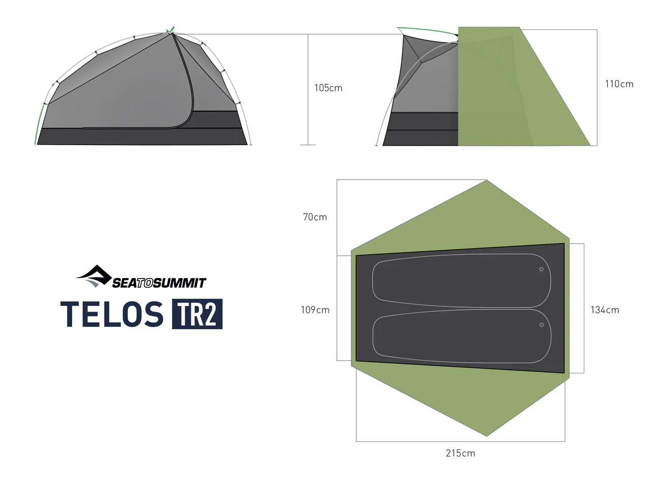 Telos Freestanding Ultralight Tent - Image 5